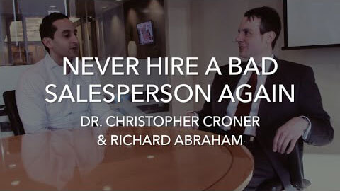 The Interviews | Dr. Christopher Croner | Author of Never Hire a Bad Salesperson Again