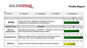 Sample DriveTest Sales Assessment