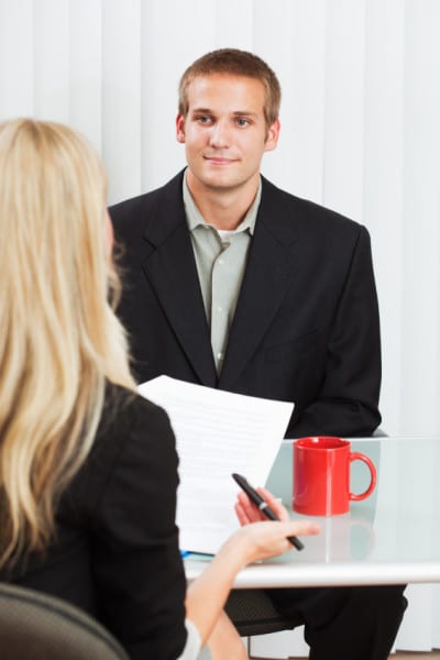 Manager Conducting Sales Interview