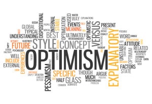 Word Cloud Optimism