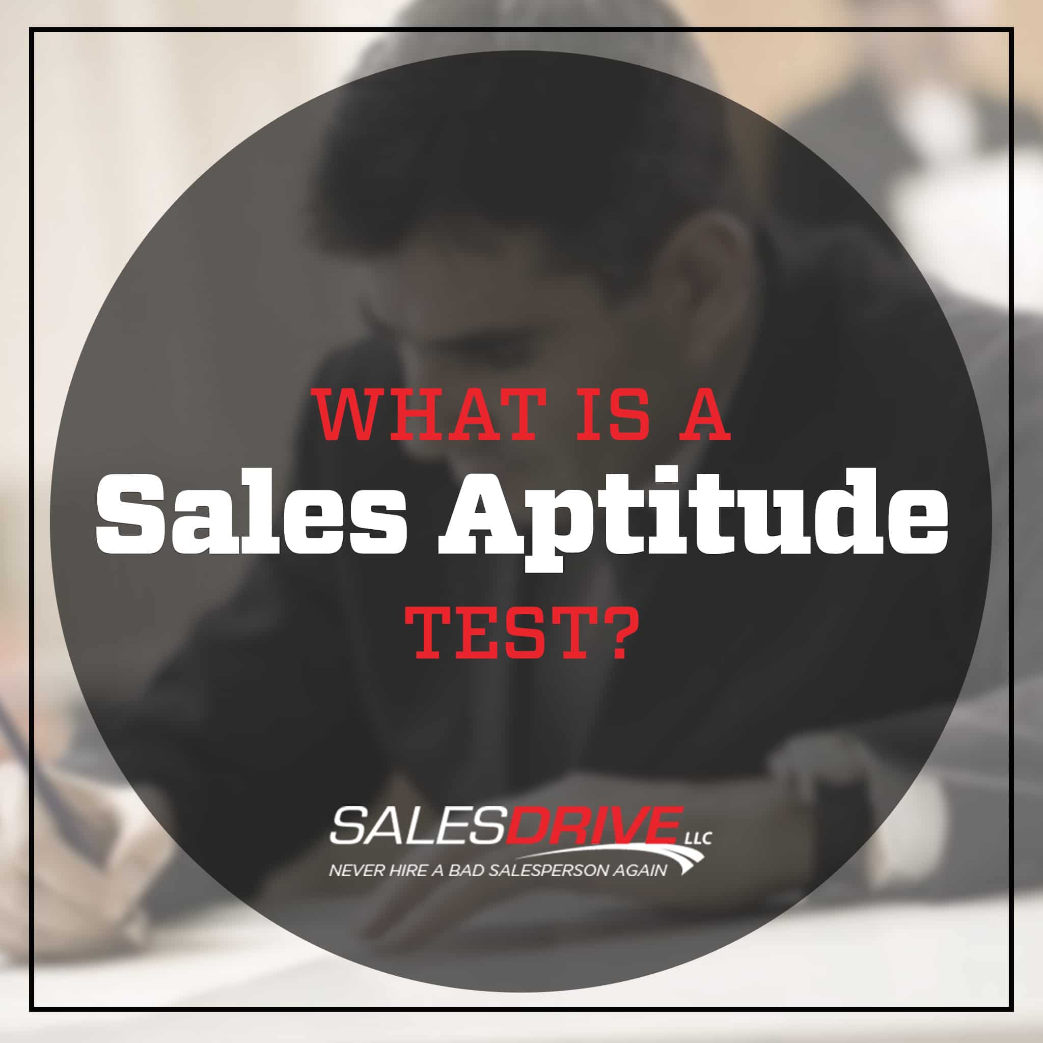 What Is A Sales Aptitude Test How It Helps Sales Teams Infographic 