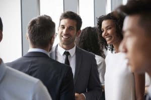 Finding Good Salespeople at Conferences