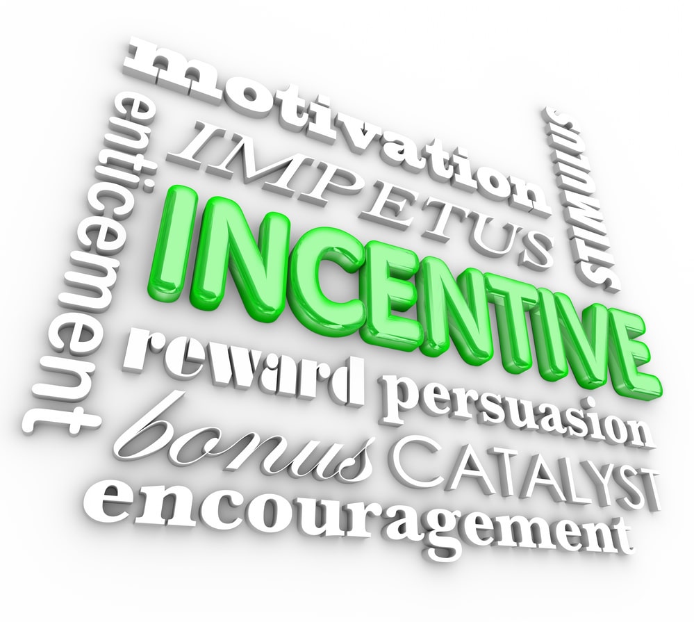 Sales team motivation with incentives