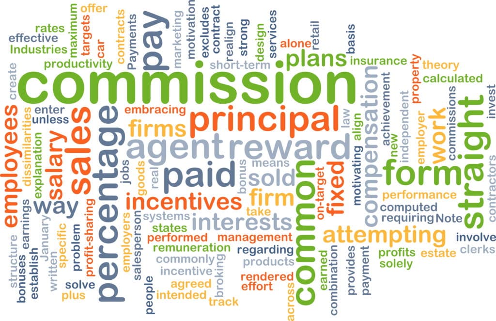 Commissions incentives payment plans